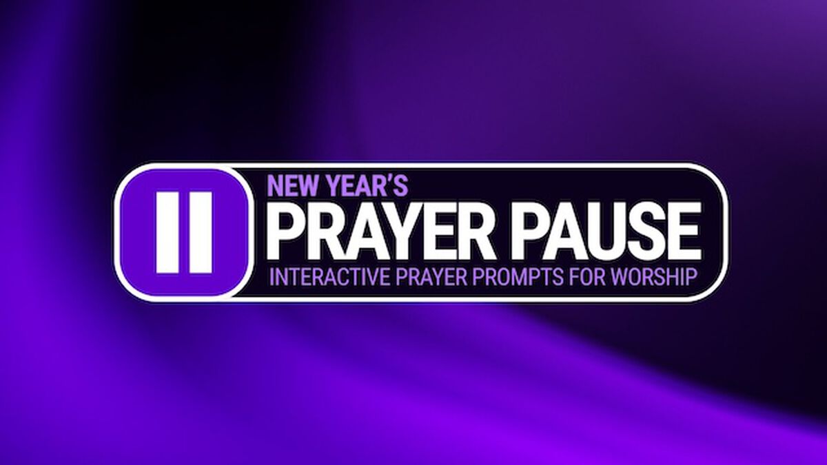 New Year's Prayer Pause image number null